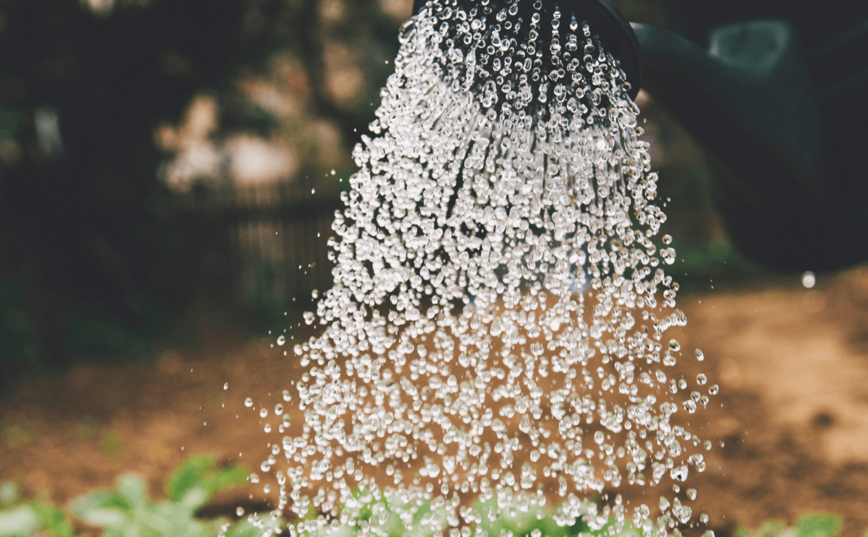 Photo de la pluie sur un toit